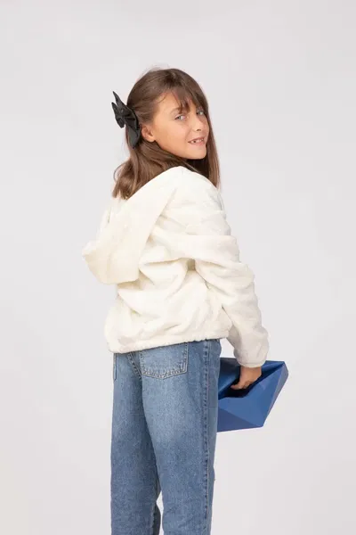 Campera nena velour glitter - 24241