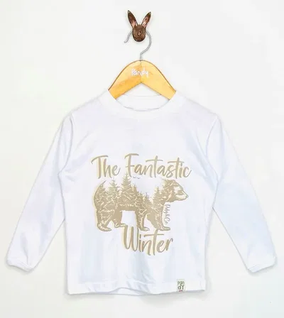 Remera Varon lisa con estampa - COD 23137