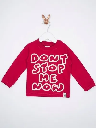 Remera bebe lisa con estampa - 20068