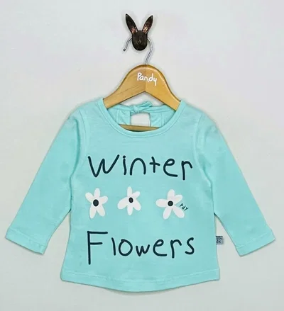 Remera beba winter flores - 25008