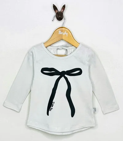 Remera beba soft bow - 25007