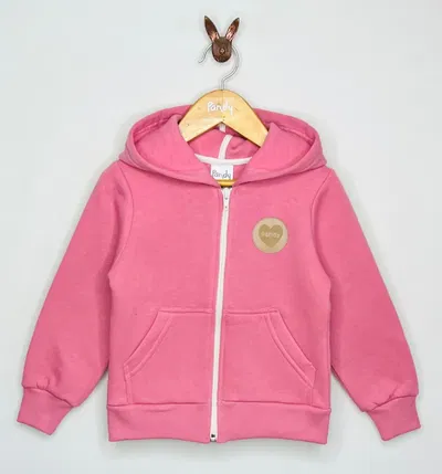 Campera nena frisa con capucha - 141/23227