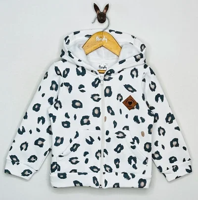 Campera nena frisa animal print - 24255
