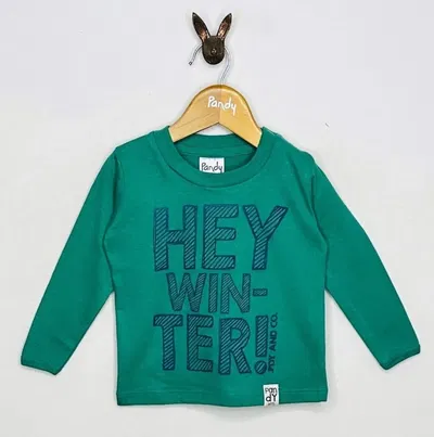 Remera bebe lisa con estampa - 20002