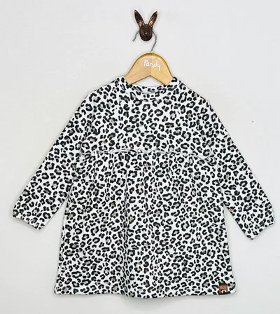 PROMO Vestido nena animal print frisa - 25241