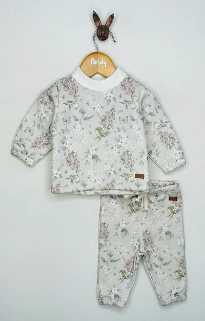 Conjunto minimo frisa floreado - 24042