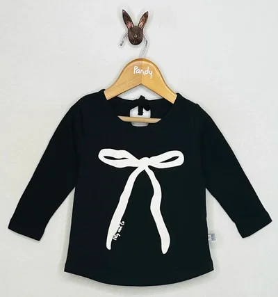 Remera beba soft bow - 25007