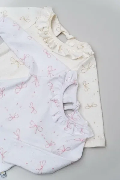 Remera nena beba Coquette moños - 25029