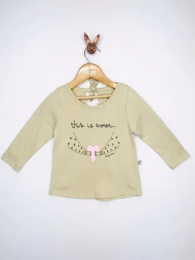 Remera beba liso con estampa - 21001