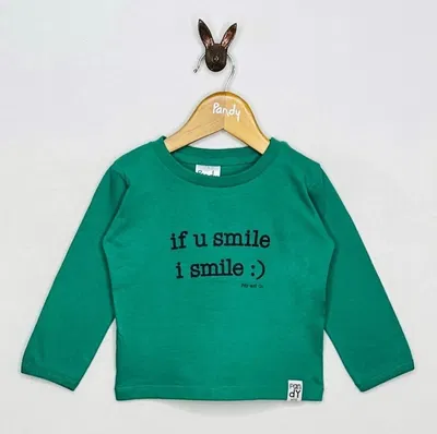 Remera bebe lisa con estampa - 21093