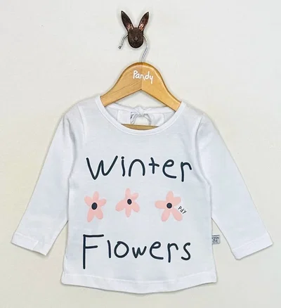 Remera beba winter flores - 25008