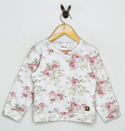 Buzo nena estampado flores Romantic - 25232