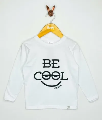 Remera Nene lisa con estampa Be Cool - 22111