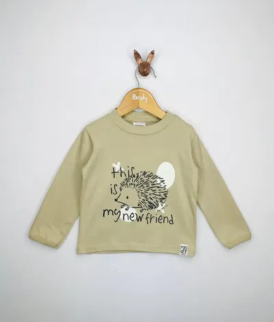 Remera bebe lisa con estampa - 21033