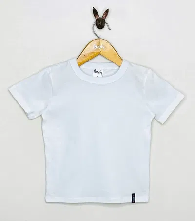 Remera colegial jersey blanco - 109