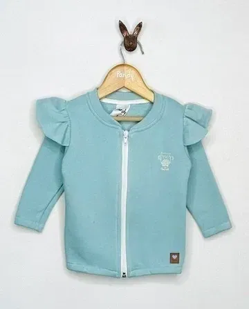 Campera beba frisa volados - 24046