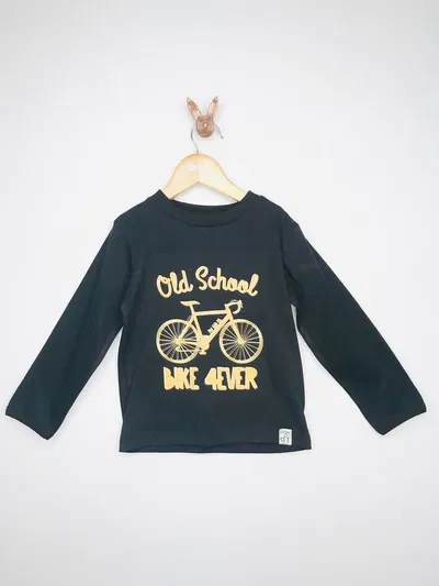 Remera bebe lisa con estampa - 21013