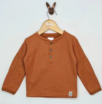OUTLET Remera bebe waffle - 24009