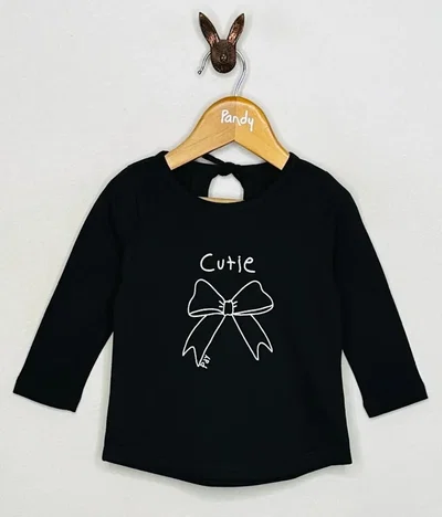 Remera beba soft bow - 25014