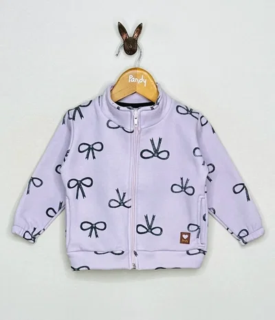 PROMO Campera Beba frisa estampado moñitos - 25044