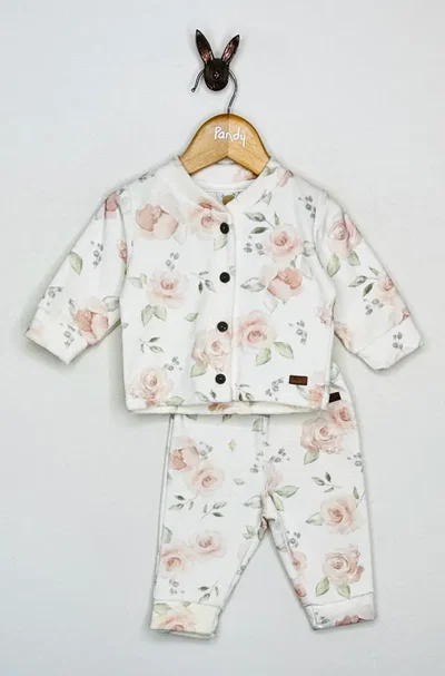 PROMO Conjunto minimo floreado plush - 24508