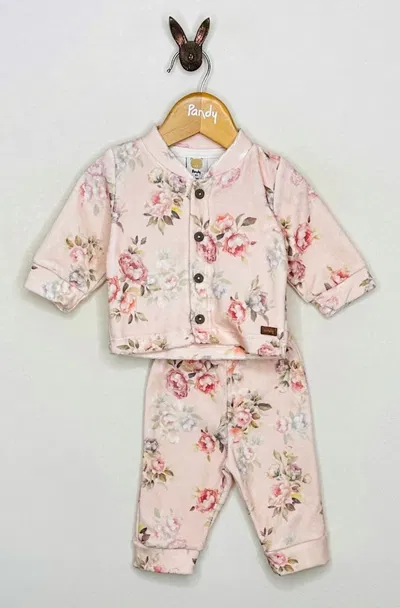 Conjunto minimo plush flores - 25069