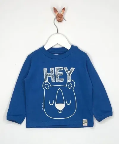 Remera Bebe lisa con estampa - 10056