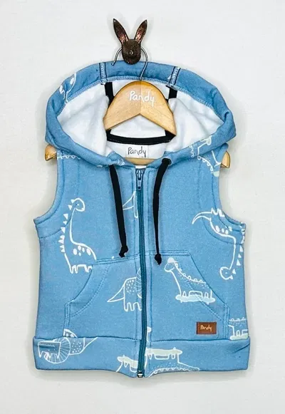 Chaleco bebe frisa dinos - 25078