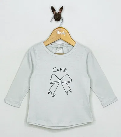 Remera beba soft bow - 25014