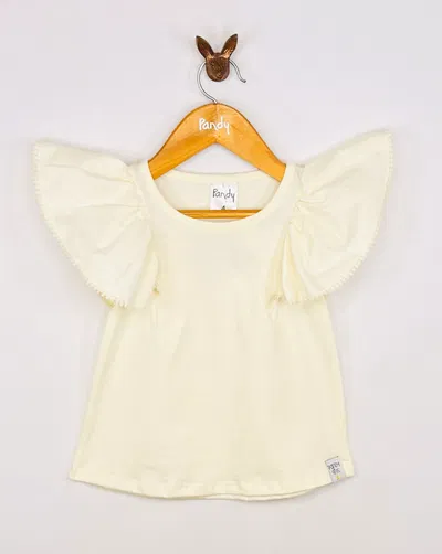 SEGUNDA Remera nena volado puntilla - Segunda