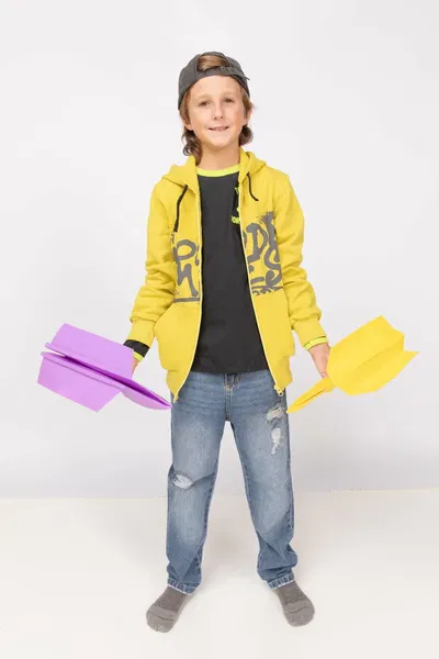 Campera nene frisa con estampa - 25133