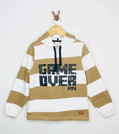 Buzo Nene frisa rayada con estampa - 25126