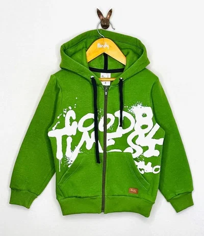 Campera nene frisa con estampa - 25133