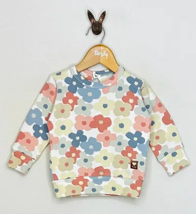 Buzo beba frisa floreada - 25047