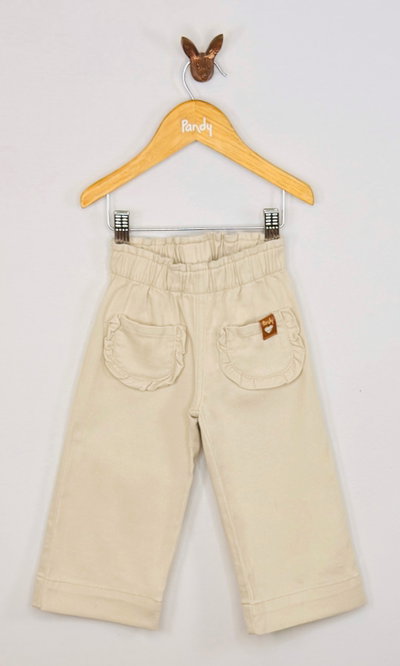 Pantalon Beba gabardina bolsillos - 26005