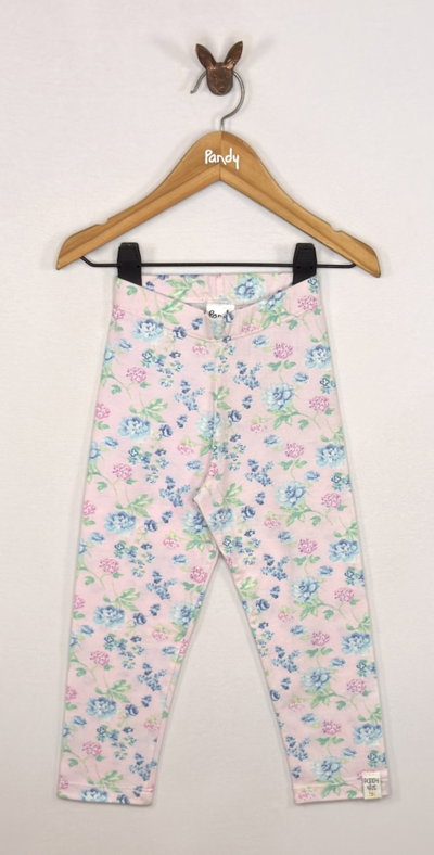 OUTLET Calza Nena estampada flores amarillas - 001 AP