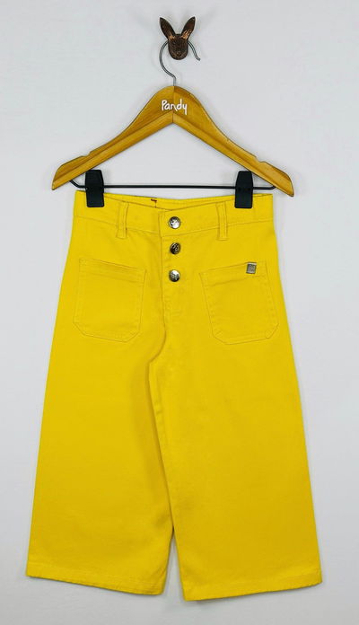 Pantalon nena gabardina con bolsillos - 25772/25255