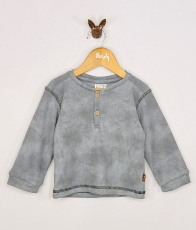 Remera bebe waffle botones - 26014