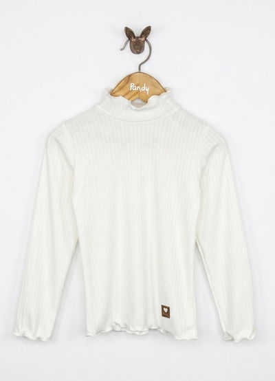 Polera nena Morley soft con ruloté - 26218