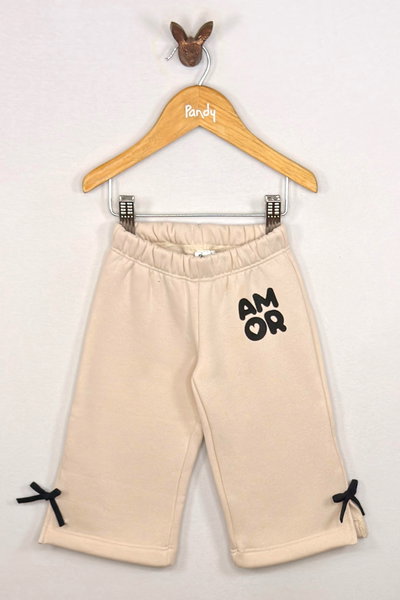 Pantalón Beba frisa con moño AMOR - 26025