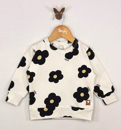 Buzo Beba frisa flor Black - 26031