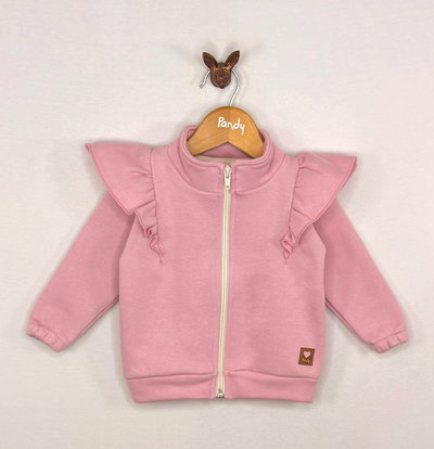 Campera Beba frisa con volados - 26028