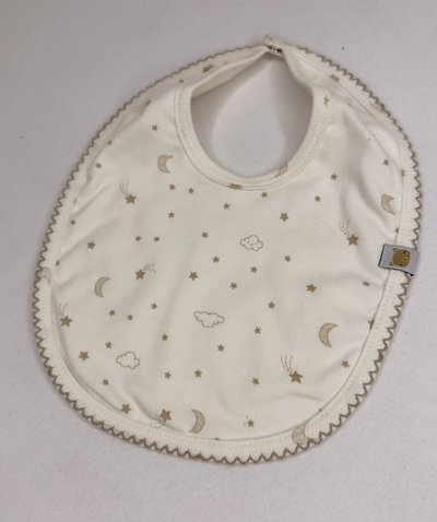 Babero interlock estampado - BB605