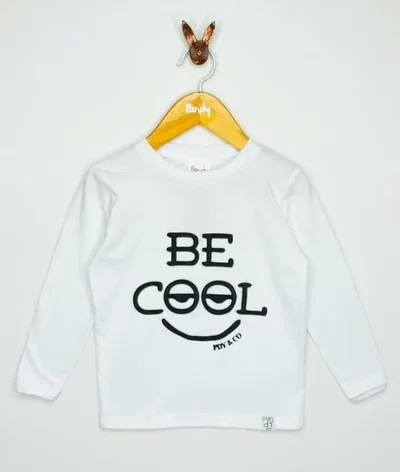SEGUNDA Remera Nene lisa con estampa Be Cool - 22111