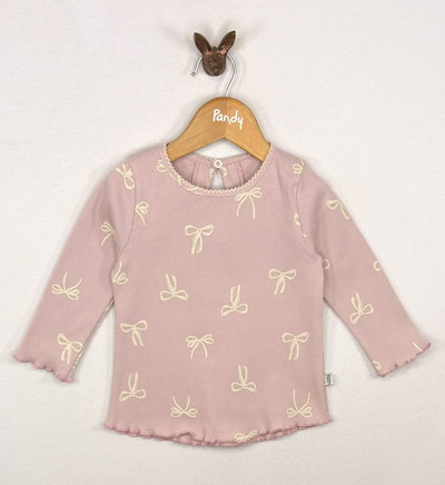 Remera Beba morley estampado - 26048