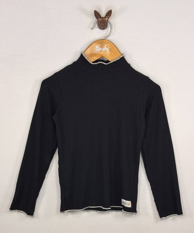 Polera Nena Morley calado c/rulote - 26234