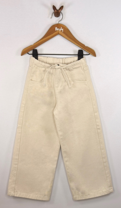 Pantalon Nena gabardina con cordón - 26248