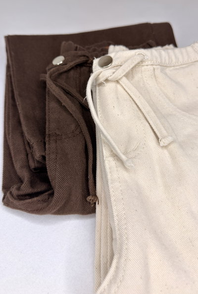 Pantalon Nena gabardina con cordón - 26248