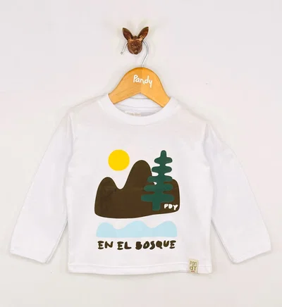 SEGUNDA Remera Bebé en el bosque - S26044