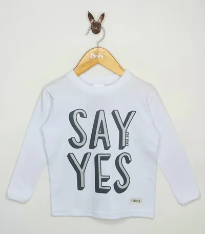SEGUNDA Remera nene say yes - S23132